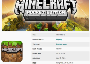 Tải game Minecraft phiên bản tiếng Việt dễ dàng trên Techvui.com
